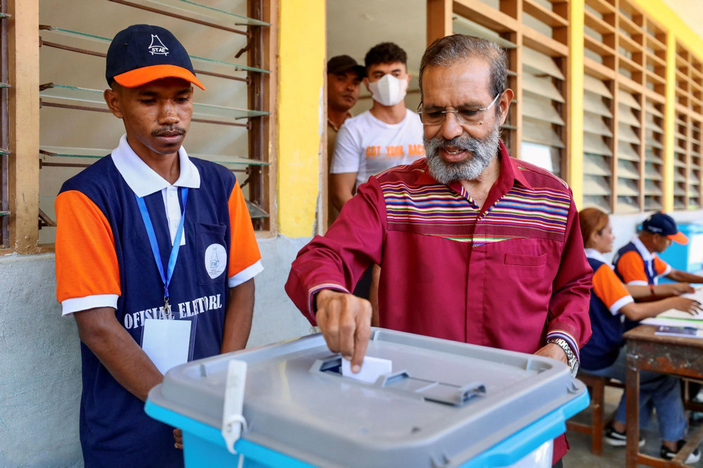 ETIMOR-POLITICS-VOTE