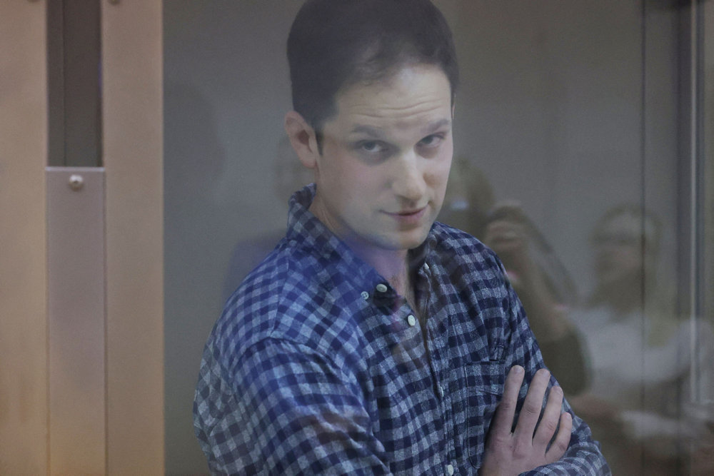 FILE PHOTO: Moscow court hears appeal by WSJ reporter Evan Gershkovich