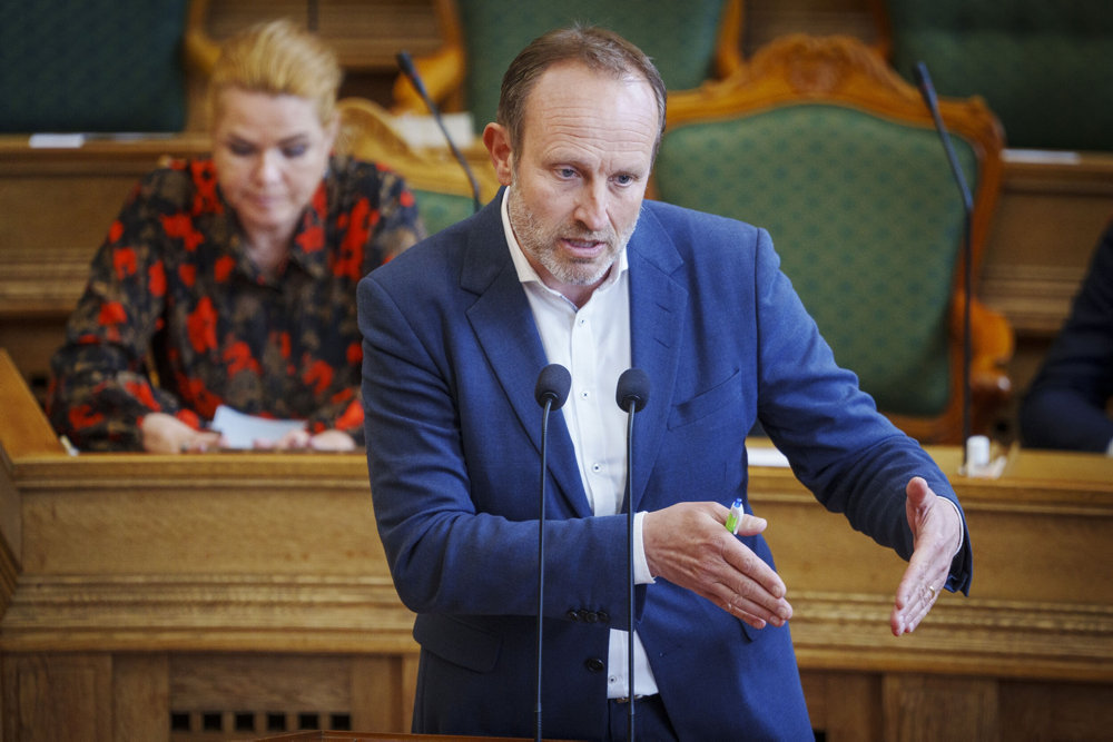 Møde i salen med statsministerens spørgetime