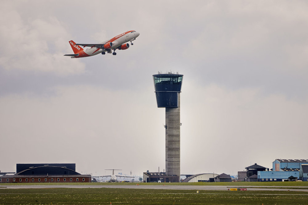 kontroltårnet i Københavns Lufthavn