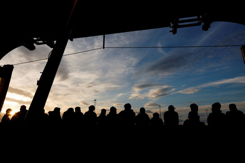 FILE PHOTO: MSF rescue ship Geo Barents arrives in Bari with migrants on board