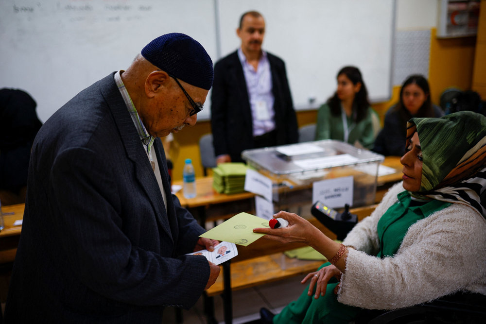 Second round of the presidential election in Istanbul