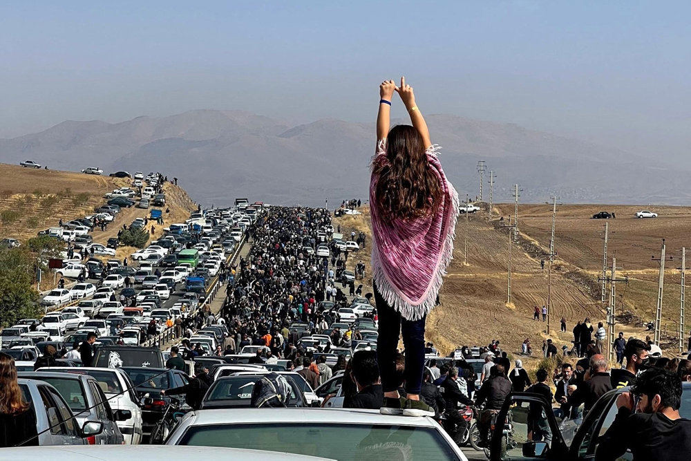 IRAN-POLITICS-WOMEN-PROTEST-AFP PICTURES OF THE YEAR 2022