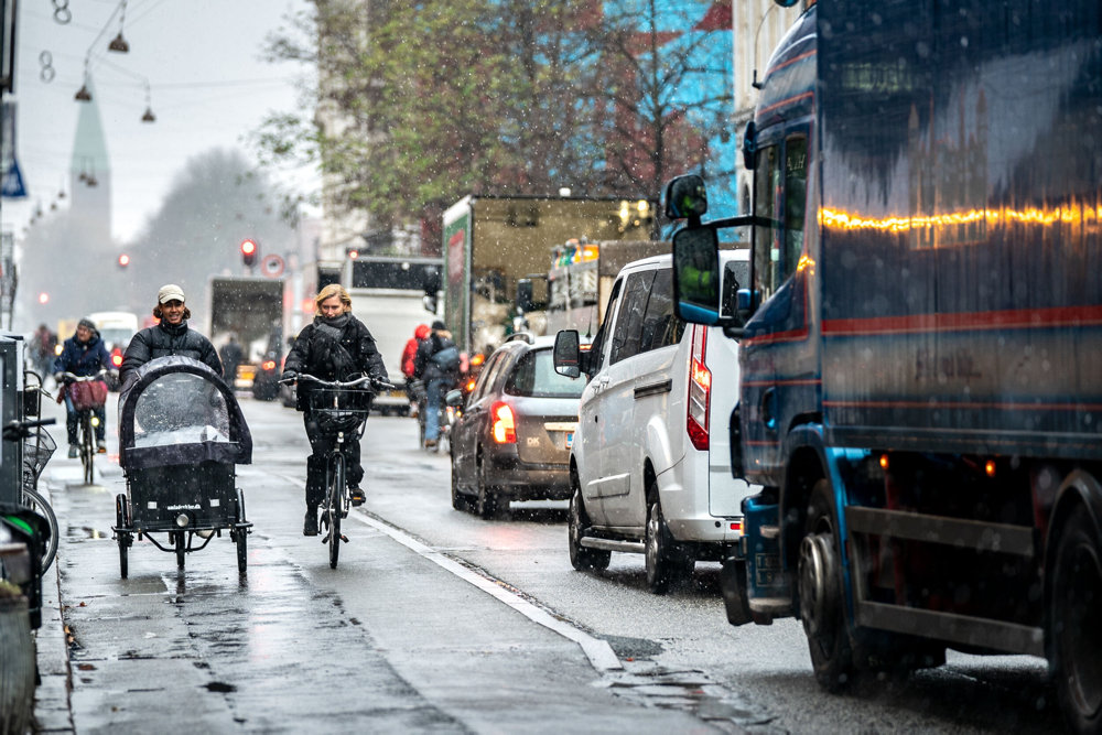 Snevejr i København