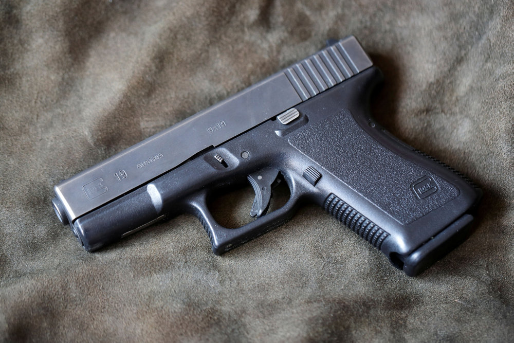 A Glock 19, 9 mm Para pistol is seen in Vienna