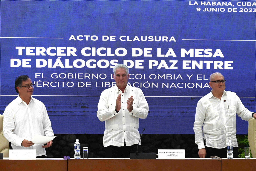 CUBA-COLOMBIA-ELN-CEASFIRE-PACT