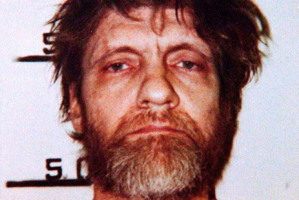 FILE PHOTO: Photo of a booking mugshot of Ted Kaczynski