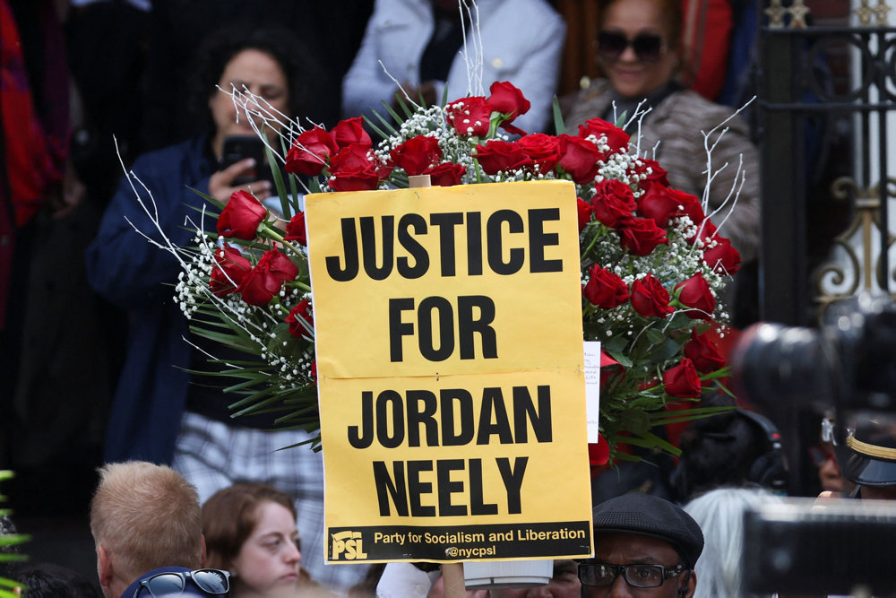 Funeral for Jordan Neely, in New York City