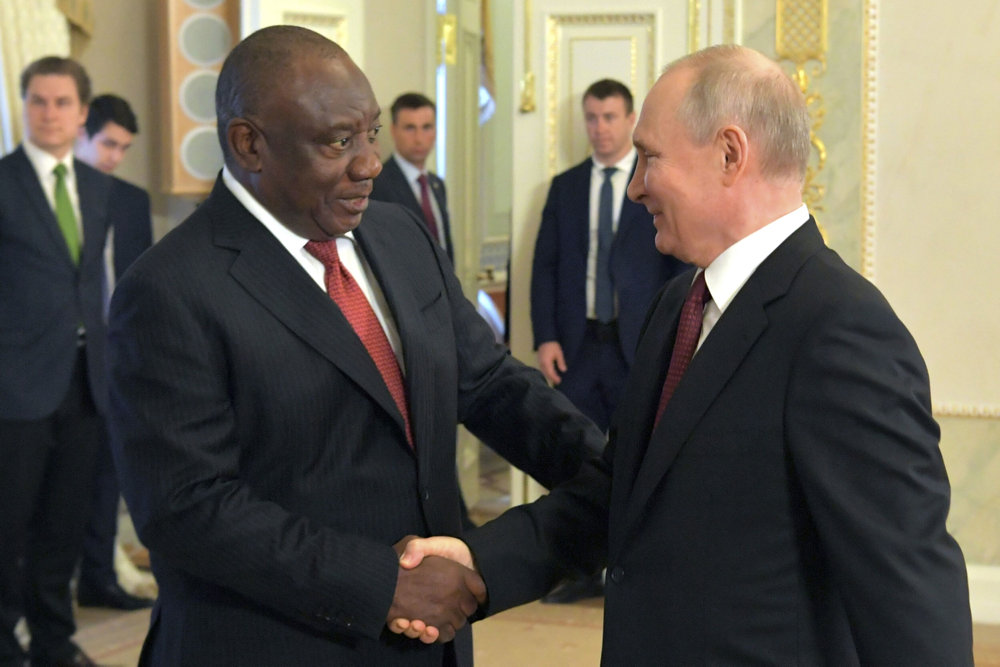 Russia Africa Putin