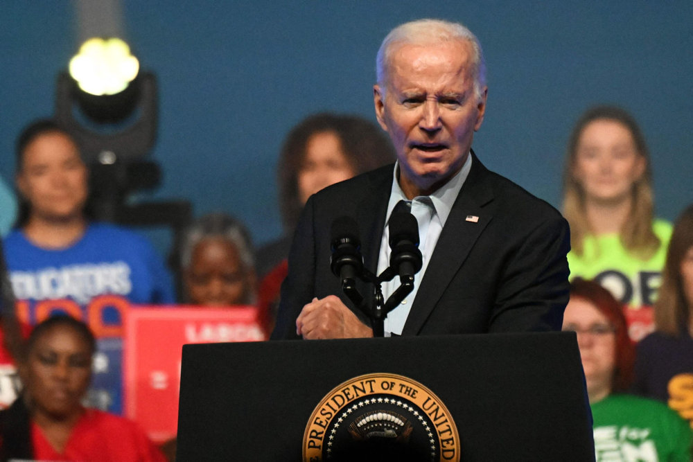 President Biden Holds First Rally For Reelection With Union Members In Philadelphia