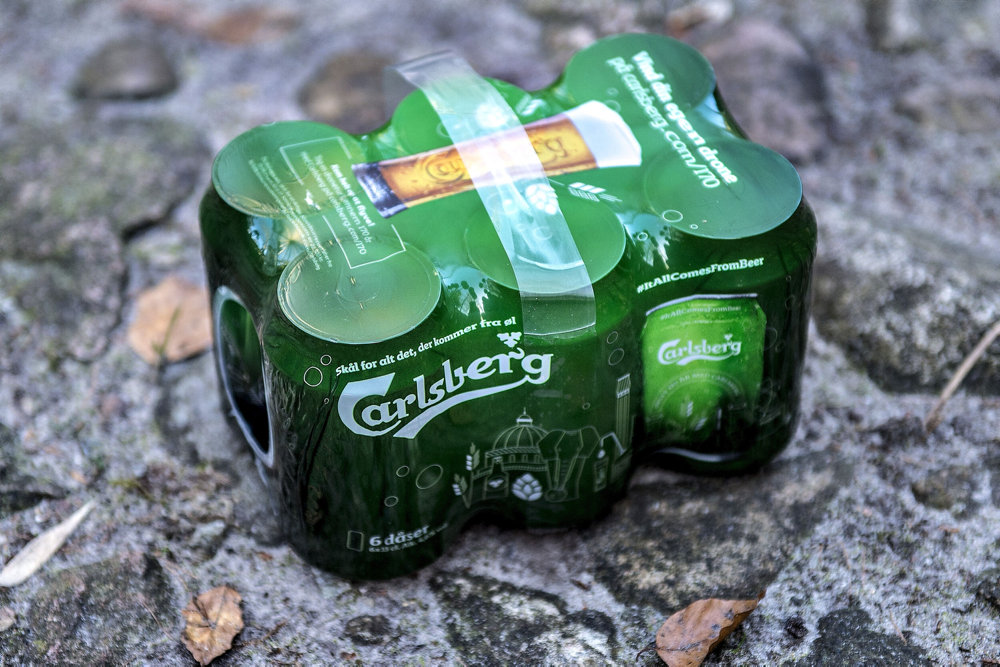 Carlsberg fjerner plastik fra dåseøl for at mindske affald