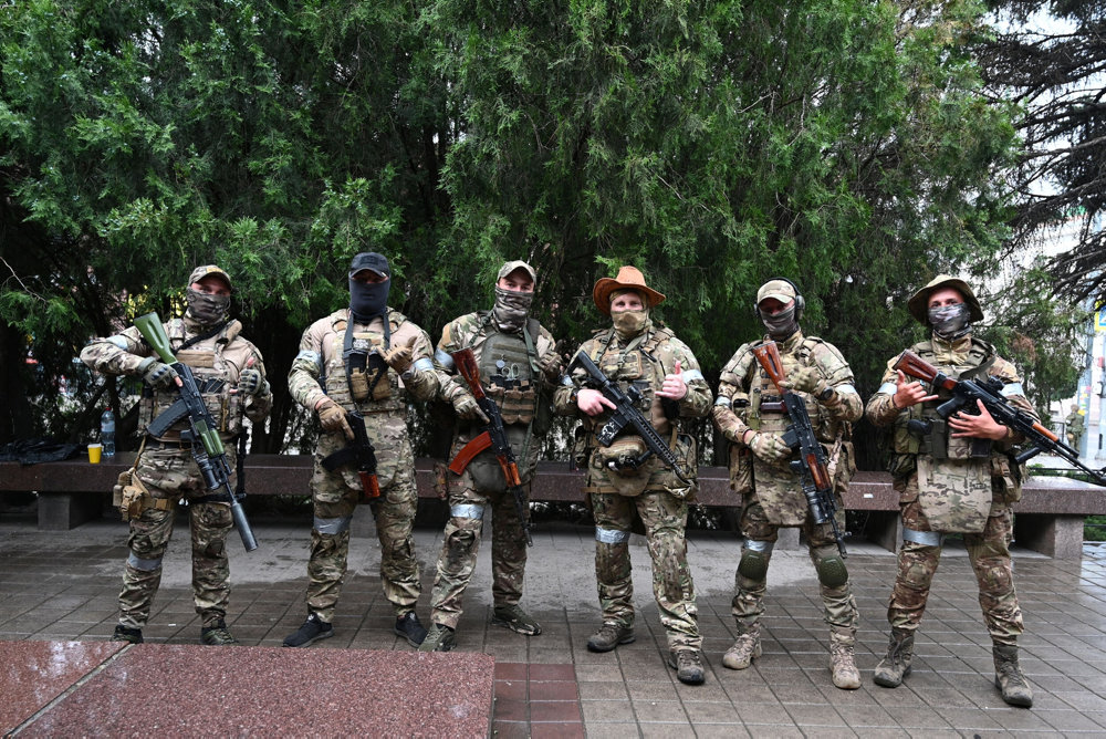 Wagner fighters deployed in Rostov-on-Don