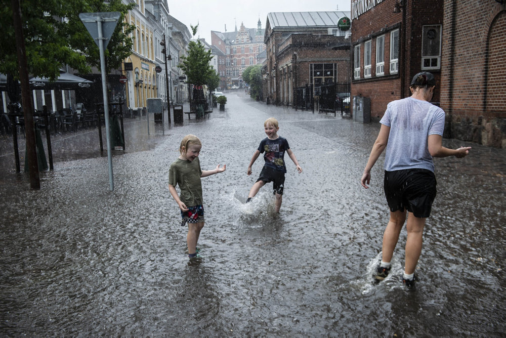 DENMARK Severe weather is forecast for Funen