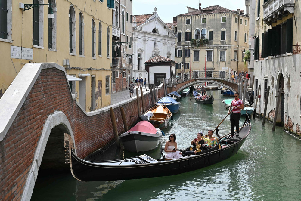 ITALY-VENICE-ENVIRONMENT-TOURISM-POLITICS-CLIMATE-UNESCO