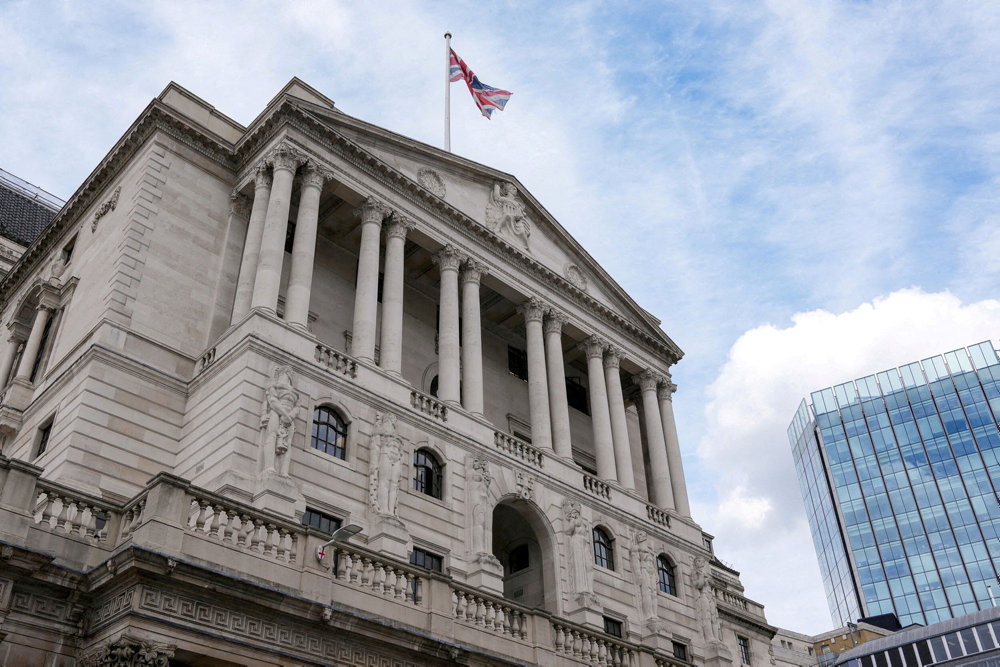 FILE PHOTO: Bank of England (BoE) building