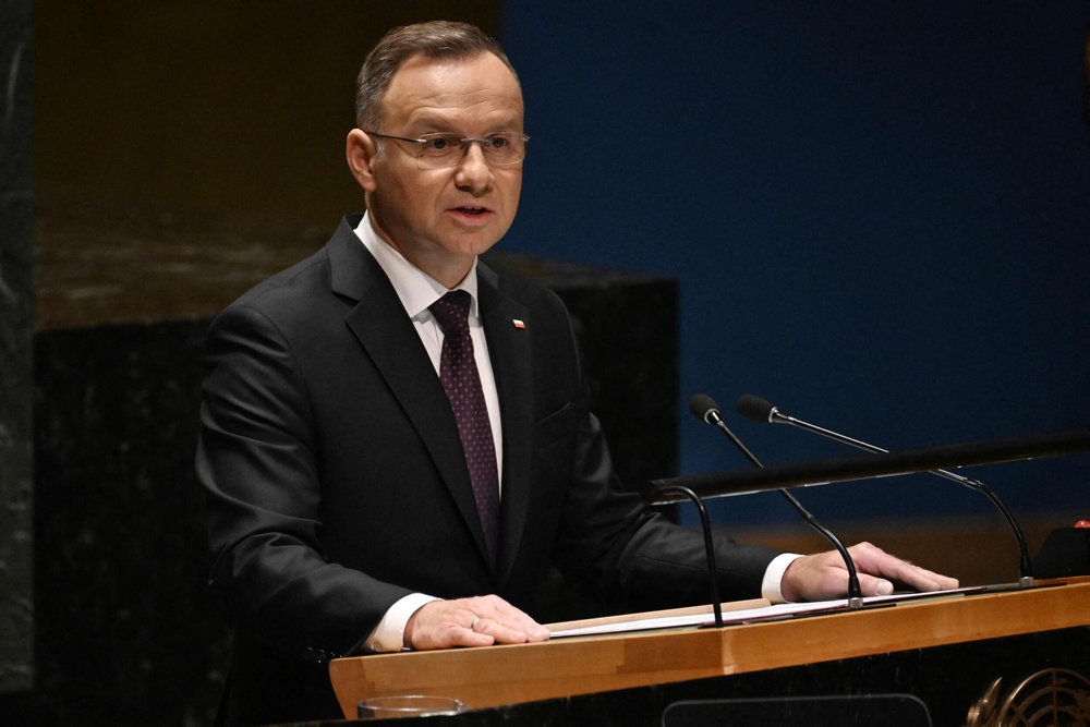 UN-POLAND-DIPLOMACY-POLITICS-UNGA-DUDA