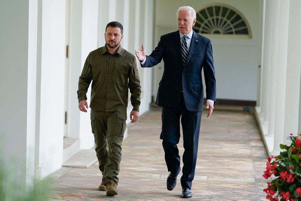 US-UKRAINE-DIPLOMACY-POLITICS-BIDEN-ZELENSKY