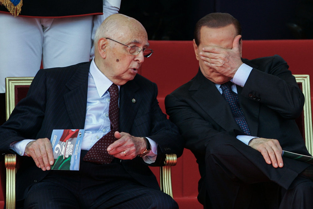 Italy Obit Napolitano