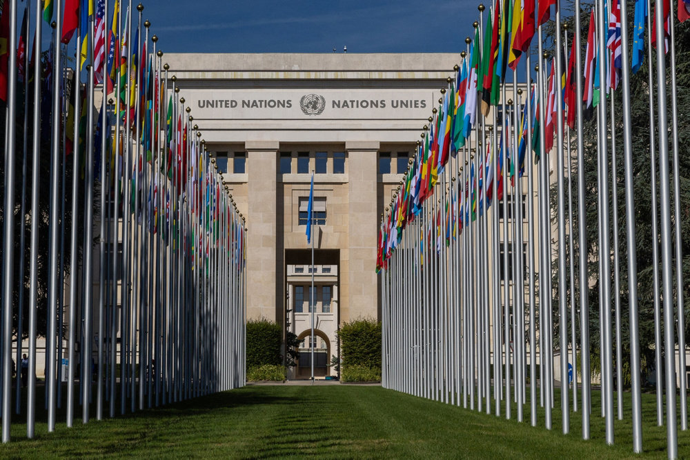 United Nations European headquarters in Geneva