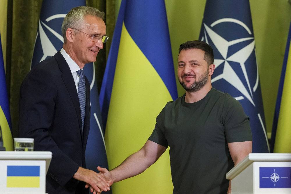 Stoltenberg i Kyiv: Ukraine vinder frem over for Rusland