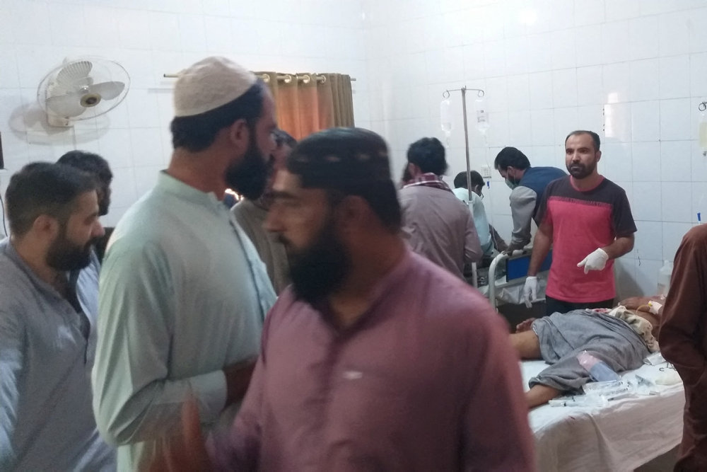 Suicide blast in southwest Pakistan