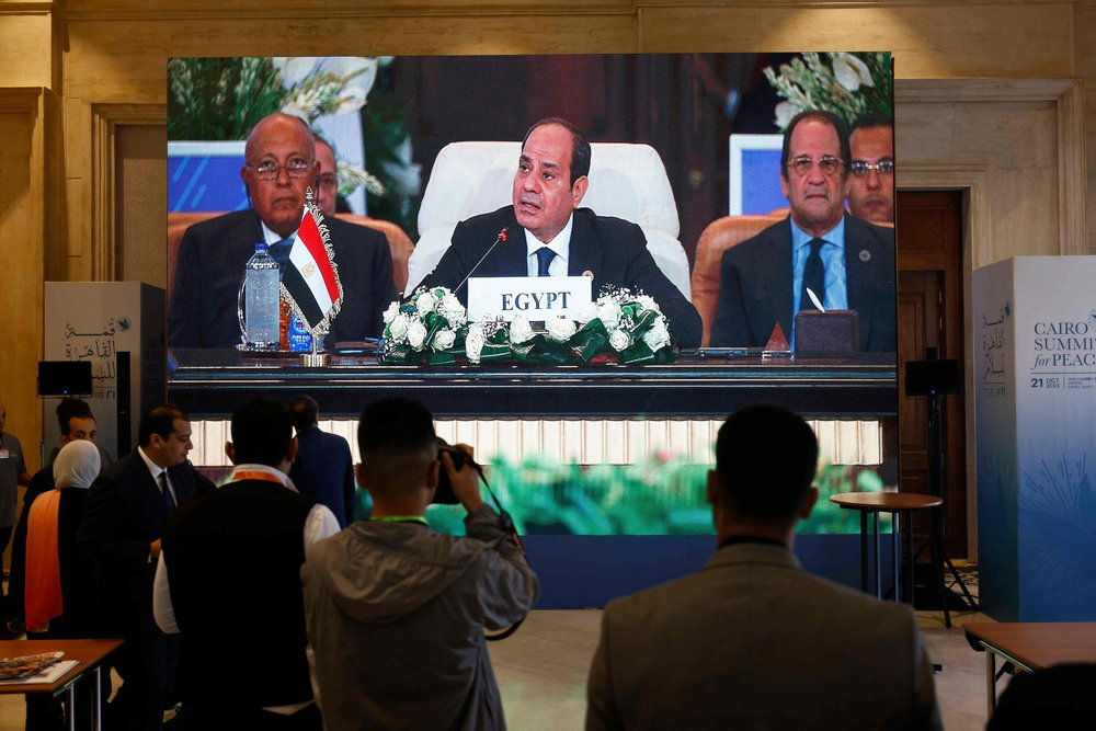 EGYPT-PALESTINIAN-ISRAEL-CONFLICT-SUMMIT