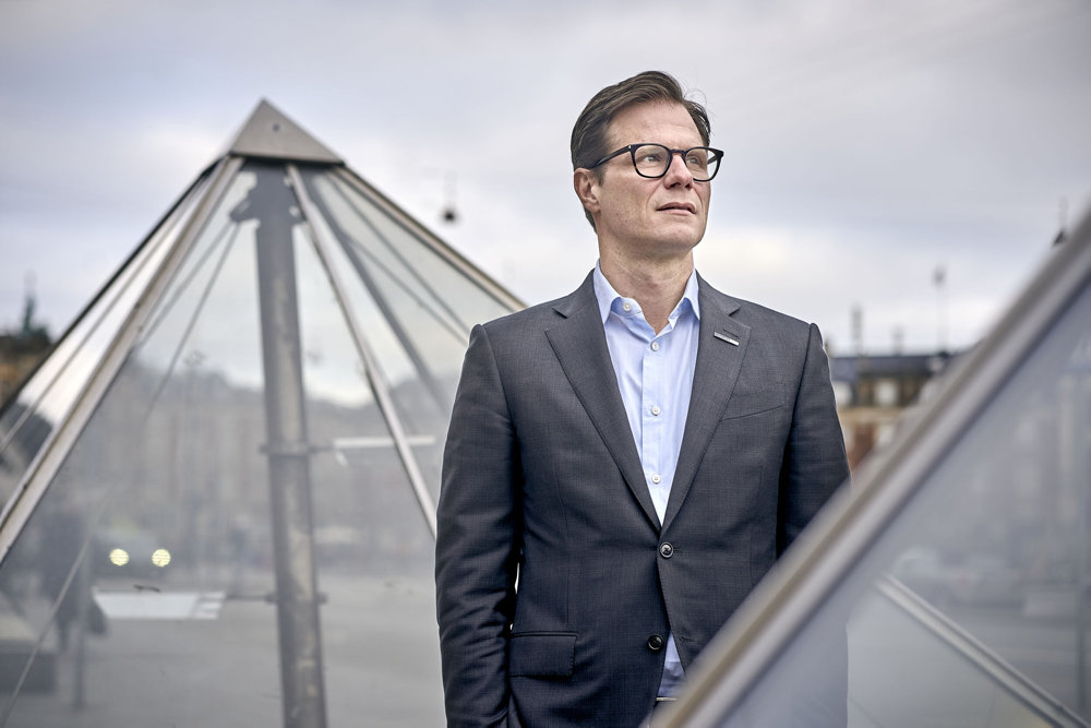 Danske Banks topchef, Carsten Egeriis