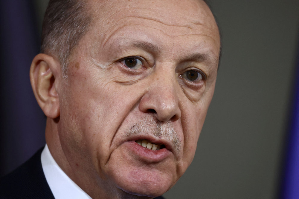 FILE PHOTO: Turkish President Erdogan visits Germany