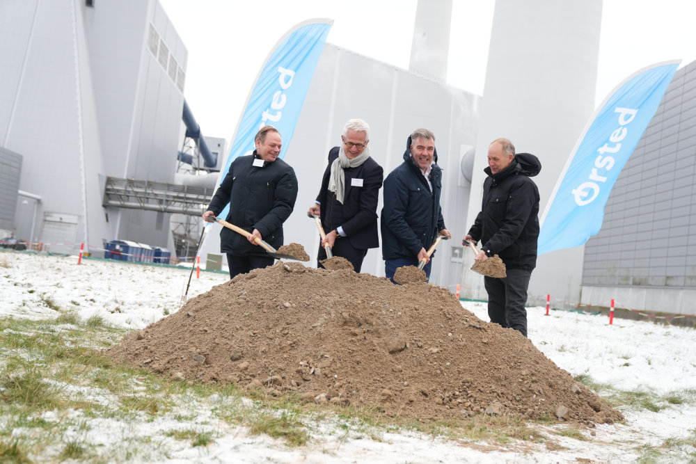 Ørsted påbegynder byggeri af Danmarks første CO2-fangstprojekt