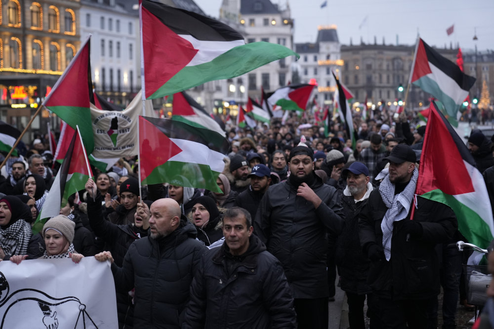 Demonstration for Palæstina