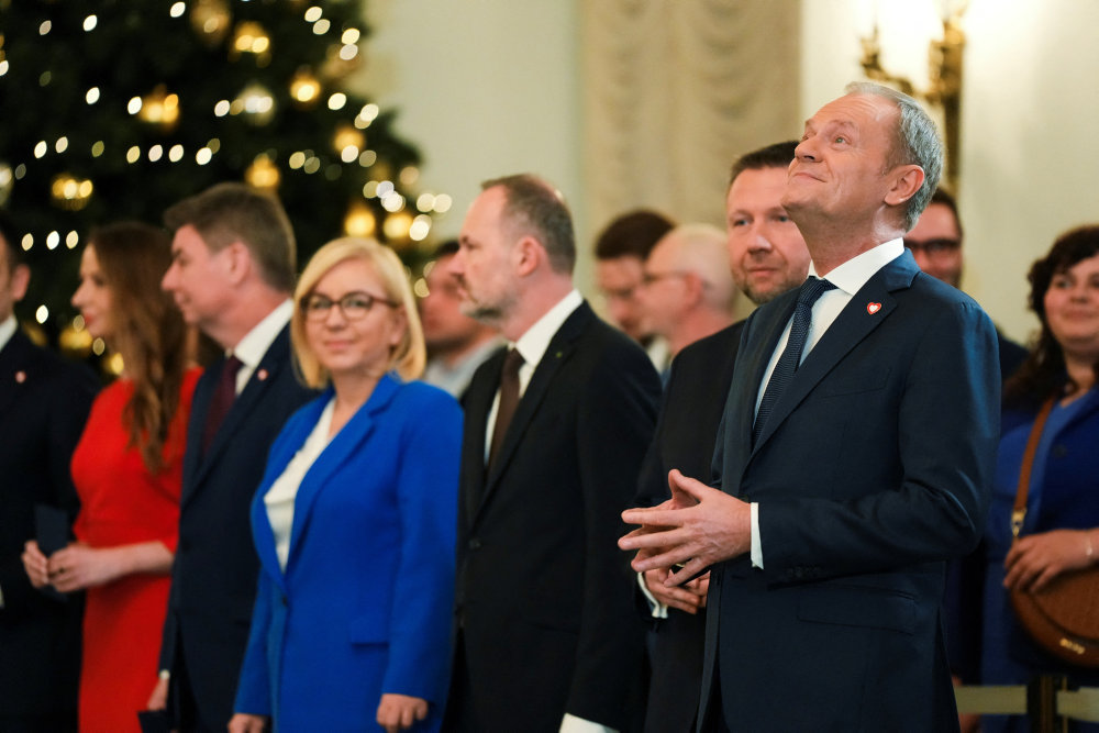 Inauguration of the new Polish Government, in Warsaw
