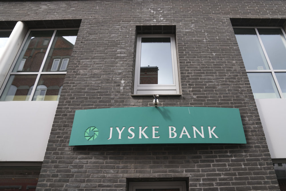 Jyske Bank afspærret Fredericia